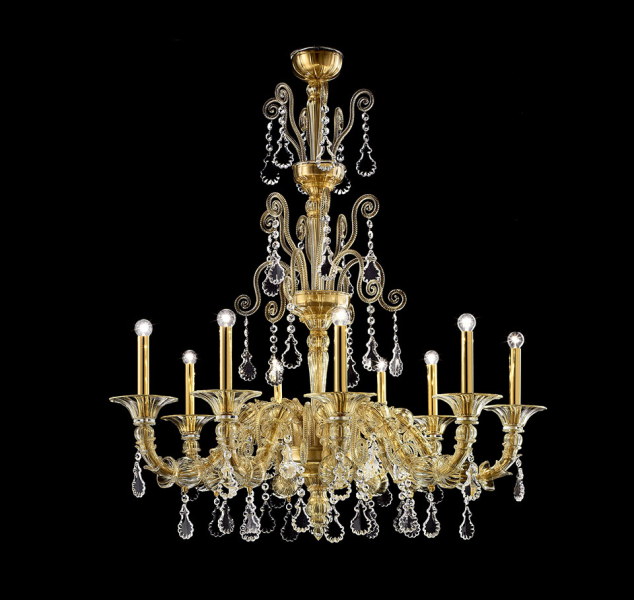 Baikal Chandelier by Barovier&Toso
