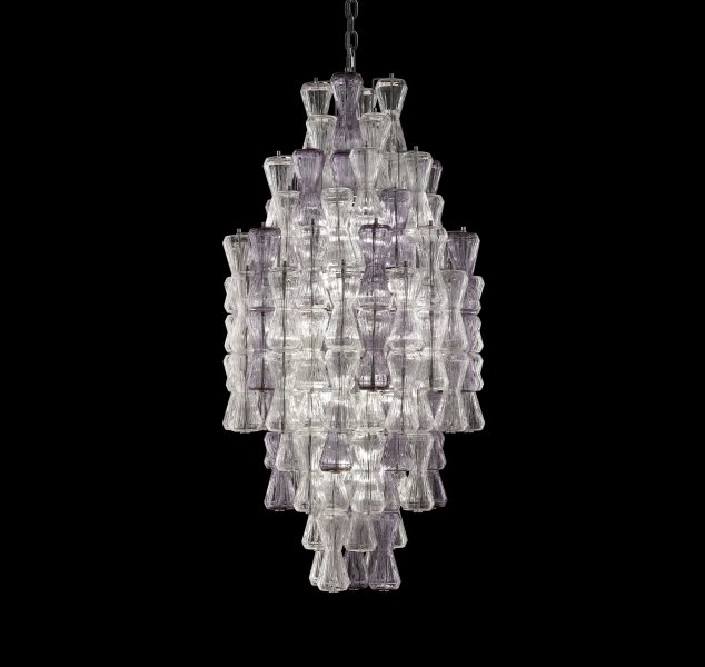 Clepsydra Suspension Lamp by Barovier&Toso