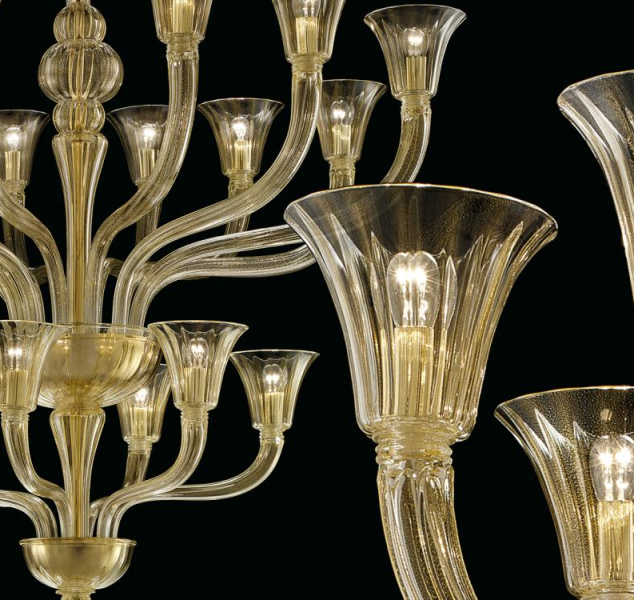Degas Chandelier by Barovier&Toso