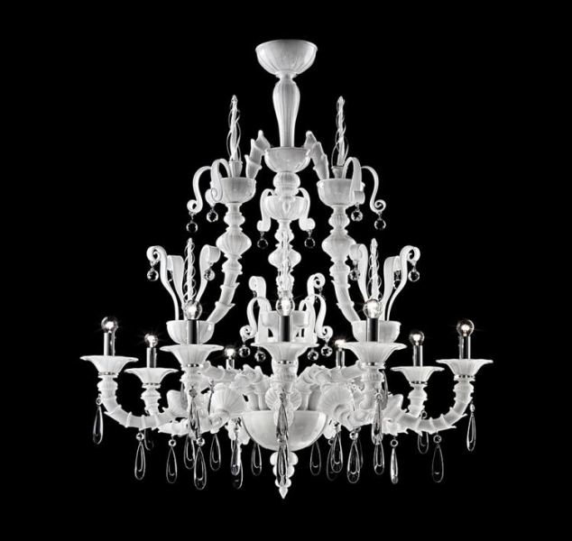 Dhamar Chandelier by Barovier&Toso