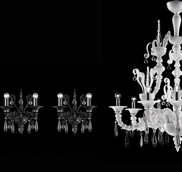 Dhamar Chandelier by Barovier&Toso