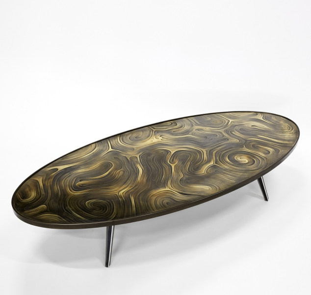 Table Basse Cholestérique by Erwan Boulloud