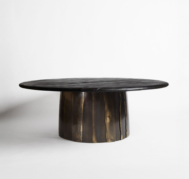 Table à Manger Ronde by Erwan Boulloud