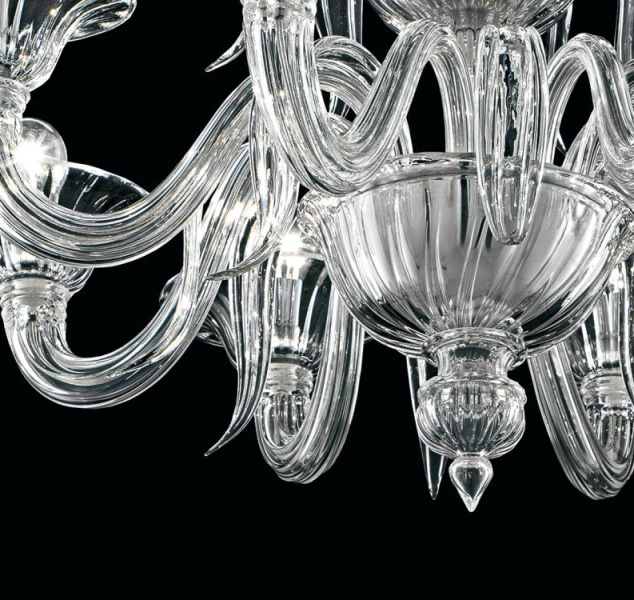 Fauve Chandelier by Barovier&Toso Fauve Chandelier by Barovier&Toso