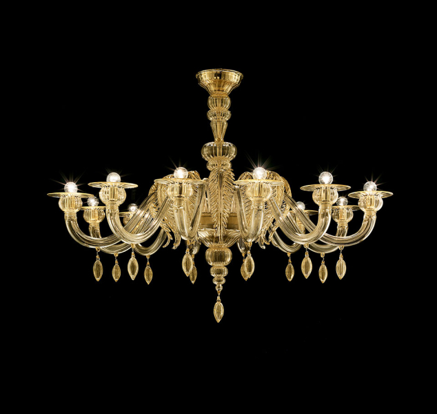 Fez Chandelier by Barovier&Toso Fez Chandelier by Barovier&Toso