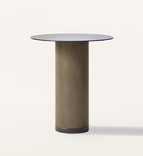 Armor Side Table – Cylinder by konekt