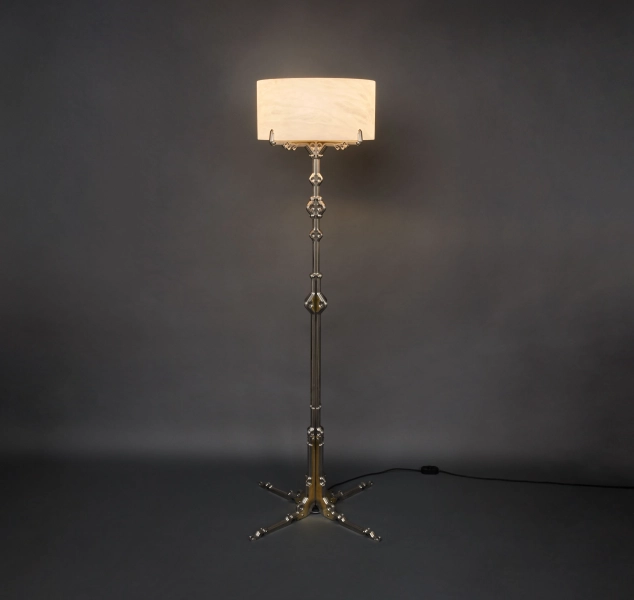 Lampadaire Inox by Erwan Boulloud