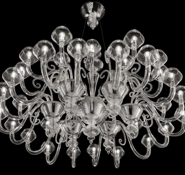 Magritte Chandelier by Barovier&Toso Magritte Chandelier by Barovier&Toso