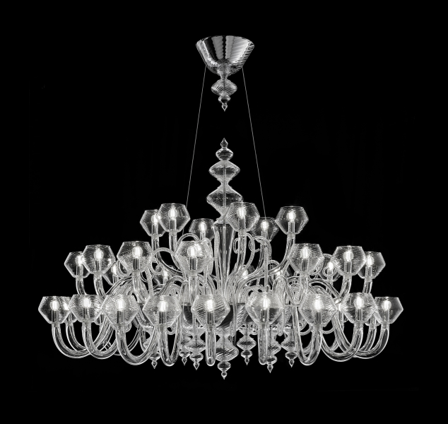 Magritte Chandelier by Barovier&Toso Magritte Chandelier by Barovier&Toso