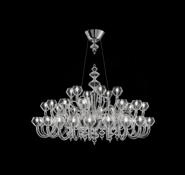 Magritte Chandelier by Barovier&Toso