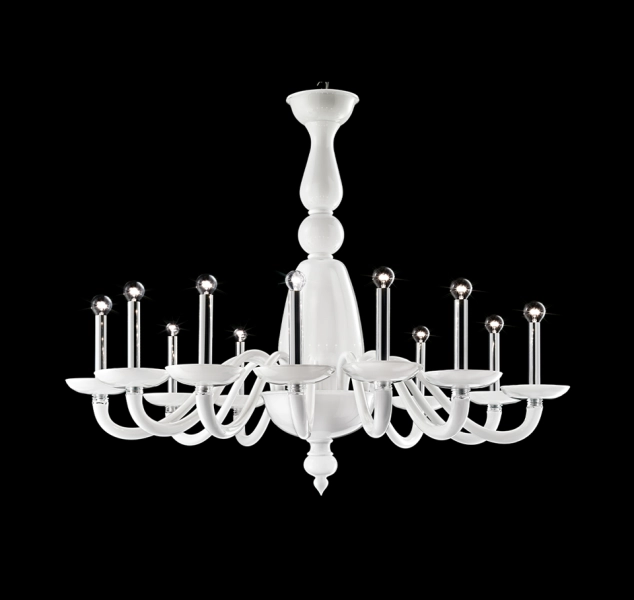 Palladiano Chandelier by Barovier&Toso