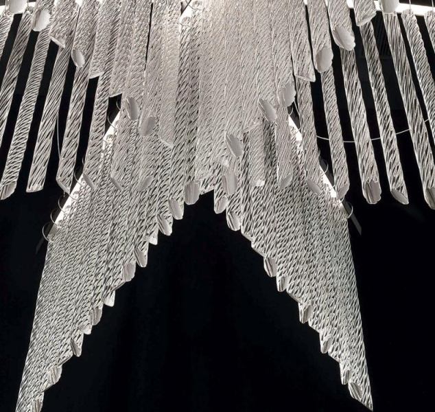 Palmyra Suspension Lamp by Barovier&Toso