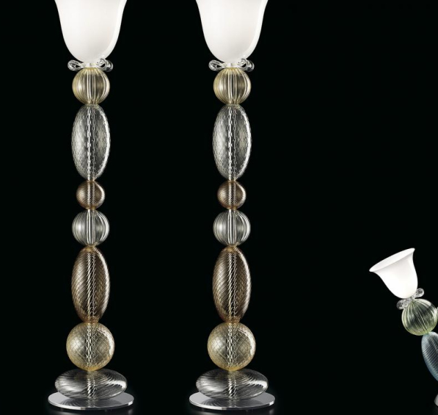 Perseus Floor Lamp by Barovier&Toso