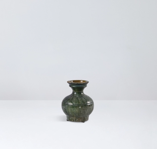 Glazed Stoneware Vase