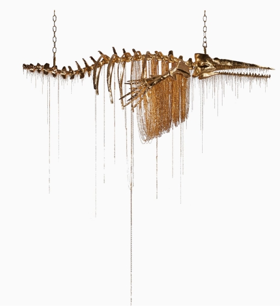 Blue Whale – Gold by Jocelyn Marsh