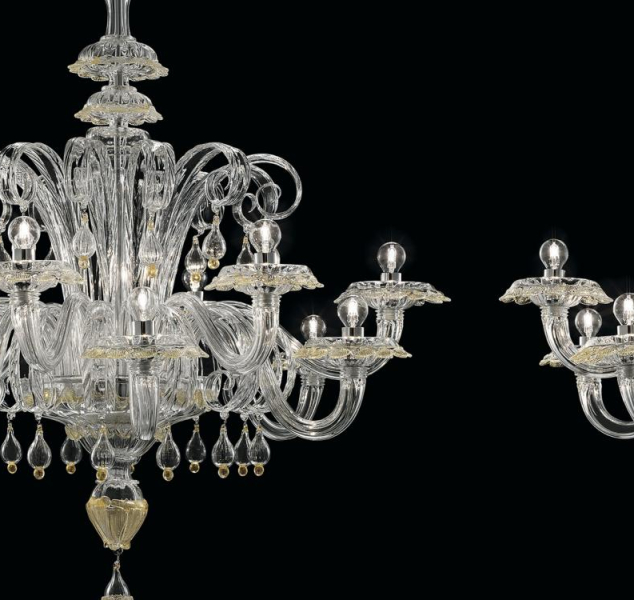 Rabat Chandelier by Barovier&Toso