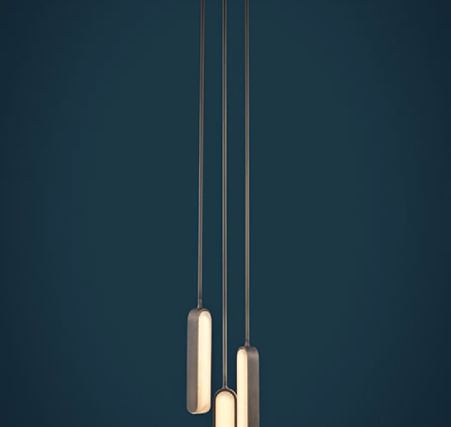 Quatre Cent Quarante Pendant Lamp – Cluster of 3 by Entrelacs